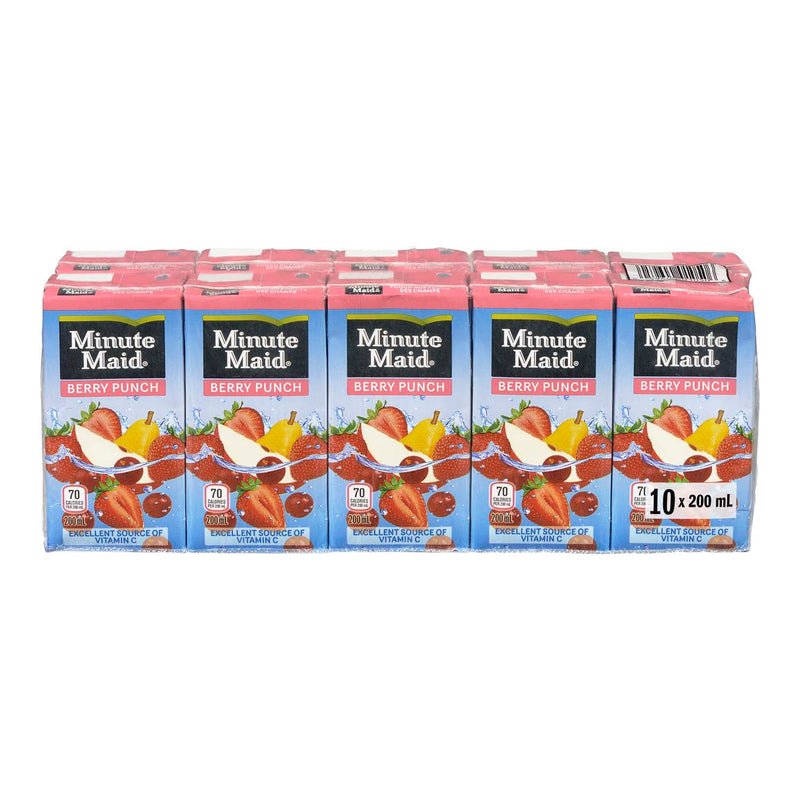MINUTE MAID TETRA BERRY PUNCH [8 pcs]