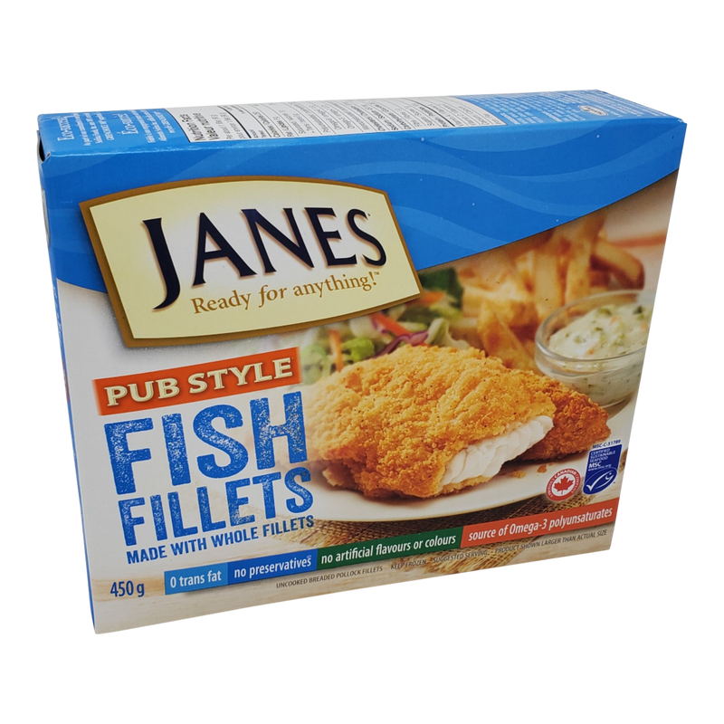 JANES BREADED FISH FILLETS 450 [450 g]