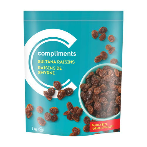 COMPLIMENTS SULTANA RAISINS [1 kg]