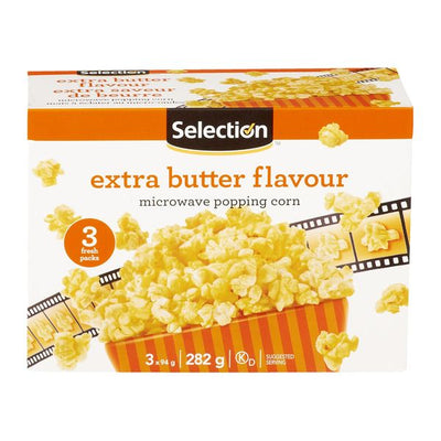 SELECT POPCORN MICRO EX BUTTER [282 g]