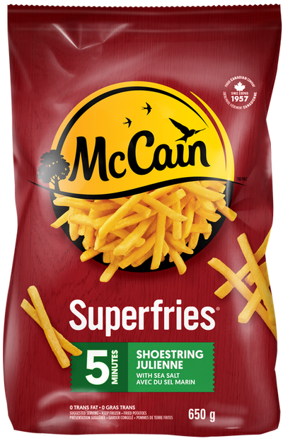 MCCAIN SUPERQUICK 5 MINUTE FRY [650 g]