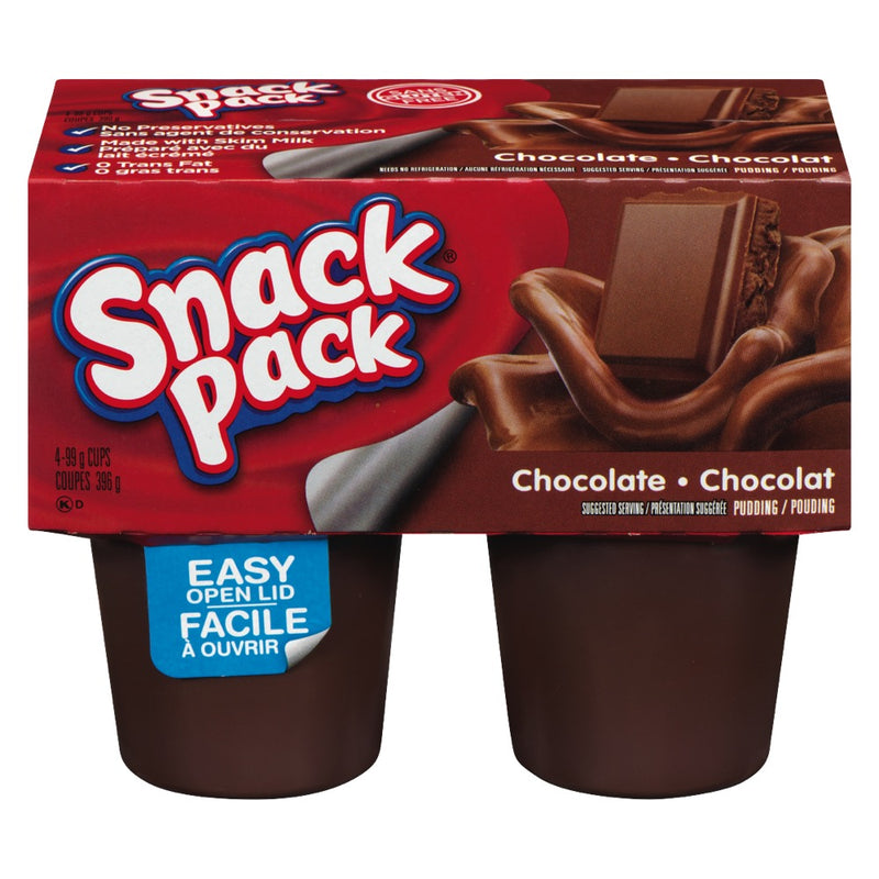HUNTS SNPK PUD CHOC [396 g]