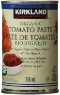 KIRKLAND ORGANIC TOMATO PASTE [156 ml]