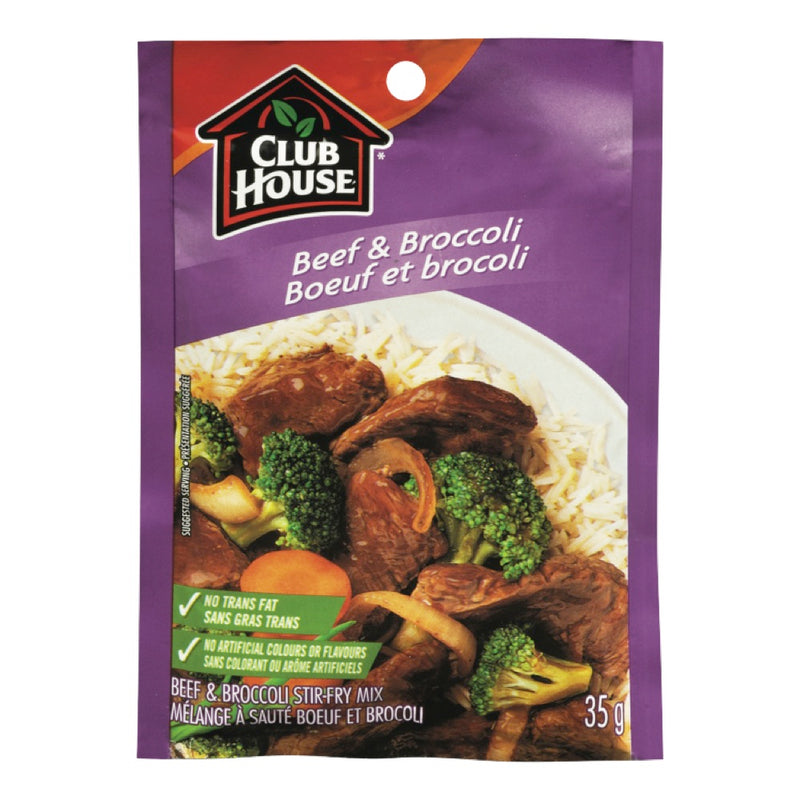 CLUB HOUSE BEEF AND BROCCOLI [35 g]