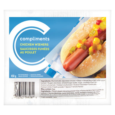 COMP CHICKEN WIENERS 450GM [450 g]