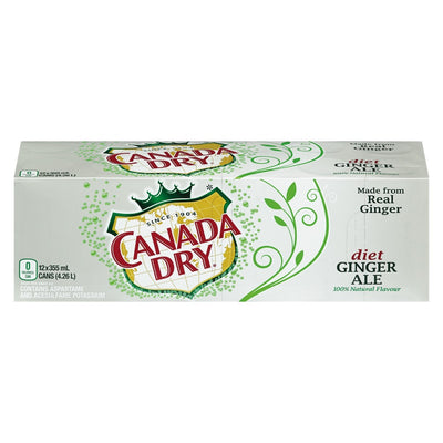 DIET CANADA DRY CANNED DRINKS [12 ml]