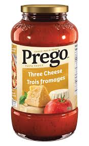 PREGO THREE CHEESE PASTA SAUCE [645 ml]