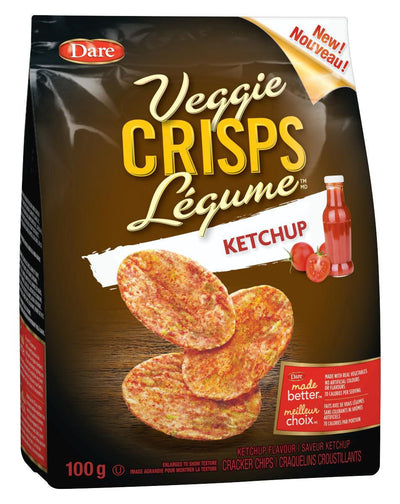 DARE VEGGIE CRISPS KETCHUP [100 g]