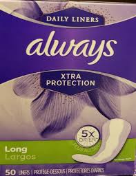 ALWAYS XTRA PROTECT LONG LINER [50 EA]