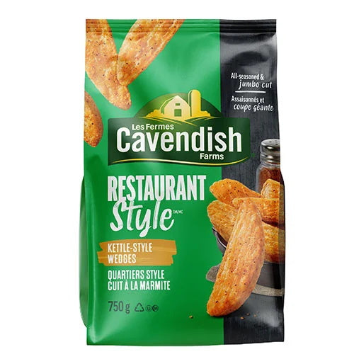CAVENDISH SEASONED WEDGES [750 g]