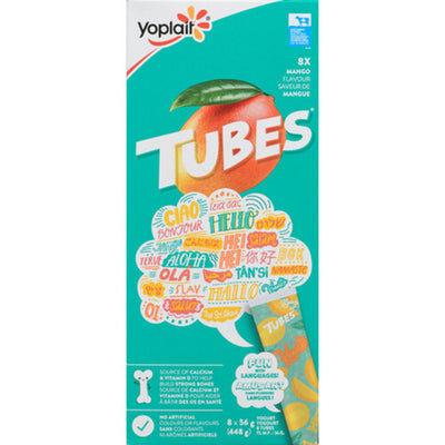 YOPLAIT YOGURT MANGO TUBES [448 g]