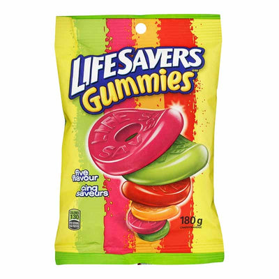 LIFESAVR GUMMIES 5 FLAVOUR [180 g]