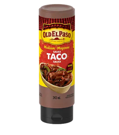 OLD ELPASO  TACO SAUCE MED [124 ml]