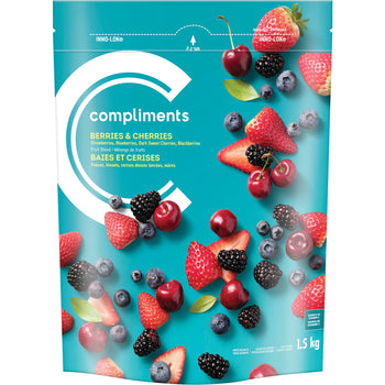 COMP FRUIT BERRIES & CHERRIES [1.5 kg]