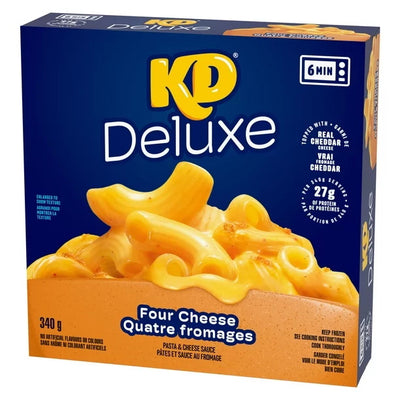 KRAFT DINNER FRZ DLX CRM 4 CHS [340 g]