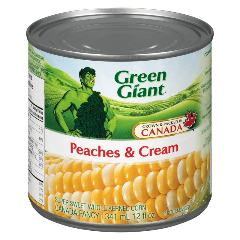 GREEN GIANT PEACHES N CREAM CO [341 ml]