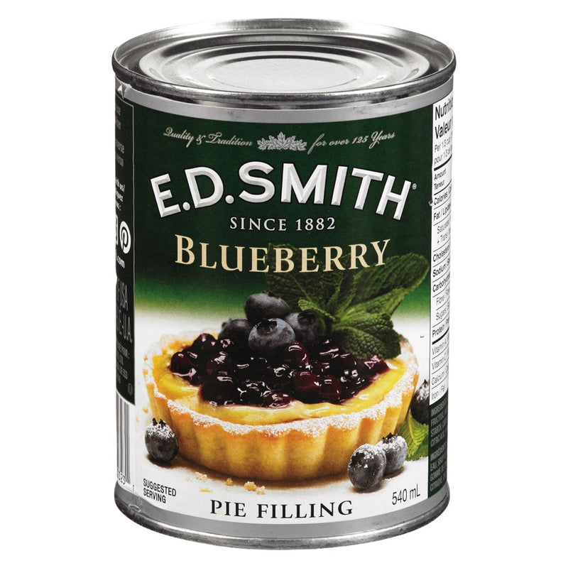 E.D SMITH BLUEBERRY PIE  FILLI [540 ml]
