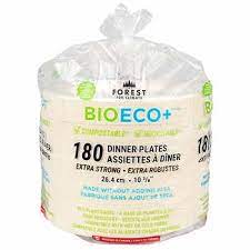FOREST BIO-ECO PLATES 180`S [160 ea]