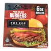 PRIME BEEF KEG BURGERS [2.04 kg]