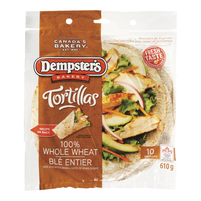 DEMPSTERS 100%WW WRAPS 10`S [10 EA]