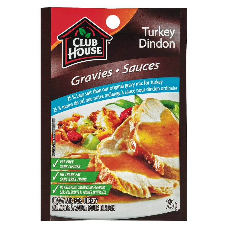 CLUBHOUSE GRAVY MIX TURKEY 25% [25 g]