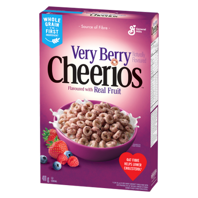 CHEERIOS CEREAL VERY BERRY [411 g]