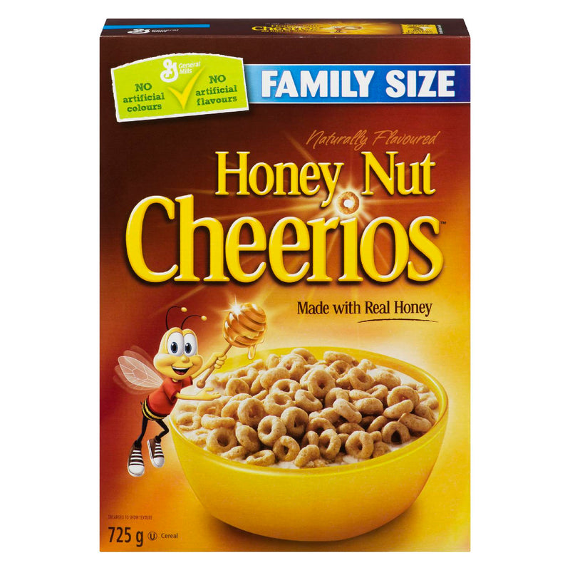 FAMILY SIZE HONEY NUT CHEERIOS [725 g]