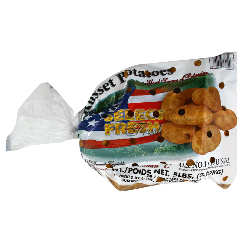 RUSSET POTATOES 5lb bag. [5 lb]