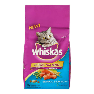 WHISKAS DRY CAT FOOD SEAFOOD R [2 kg]
