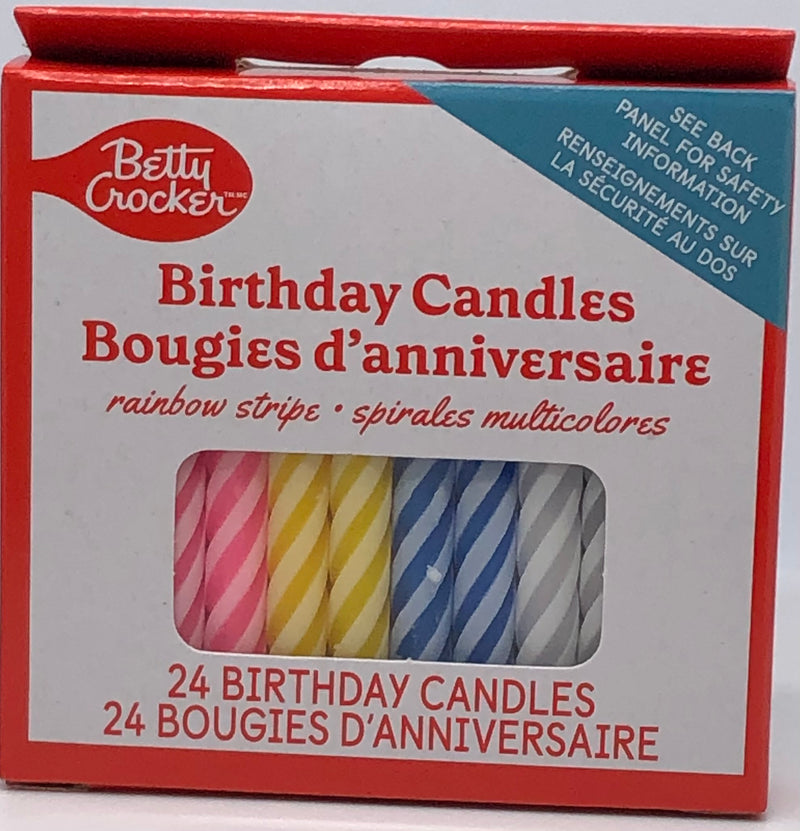 BIRTHDAY CANDLES [24 pcs]