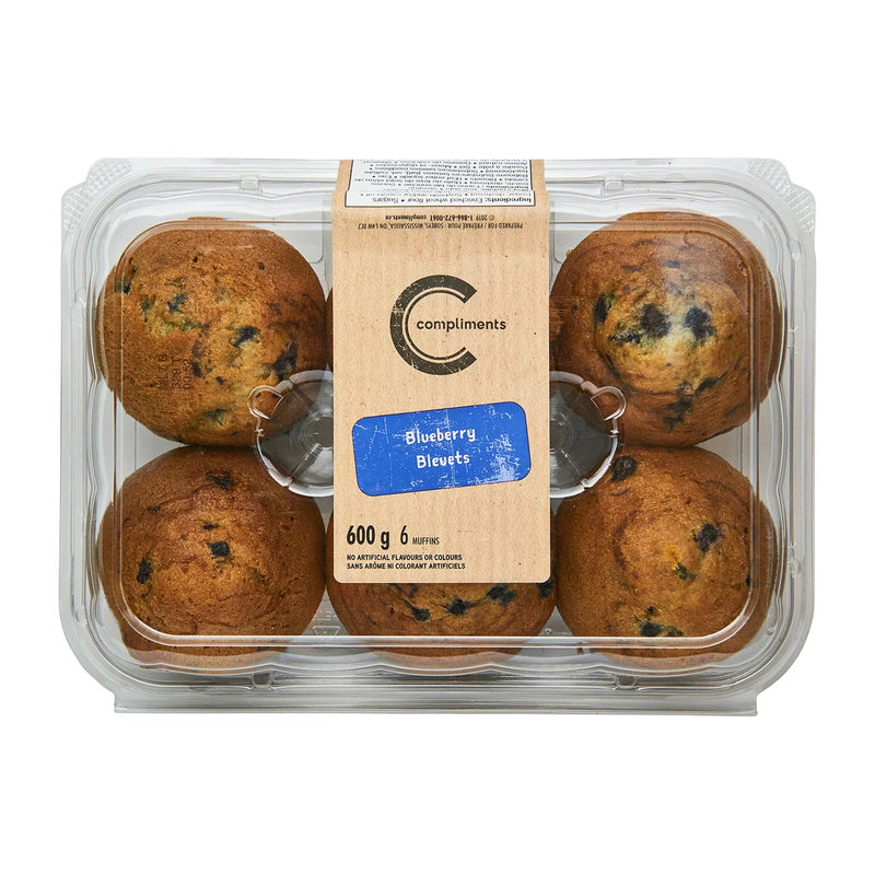 COMP BLUEBERRY MUFFINS [600 g]