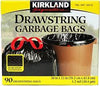 KIRKLAND GARBAGE BAG DRWSTRNG [90 pcs]