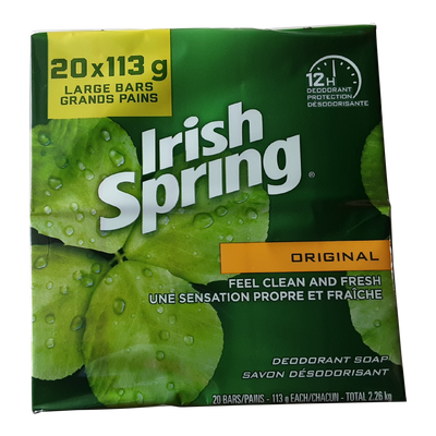 IRISHSPRING BAR SOAP 20`S [20 EA]
