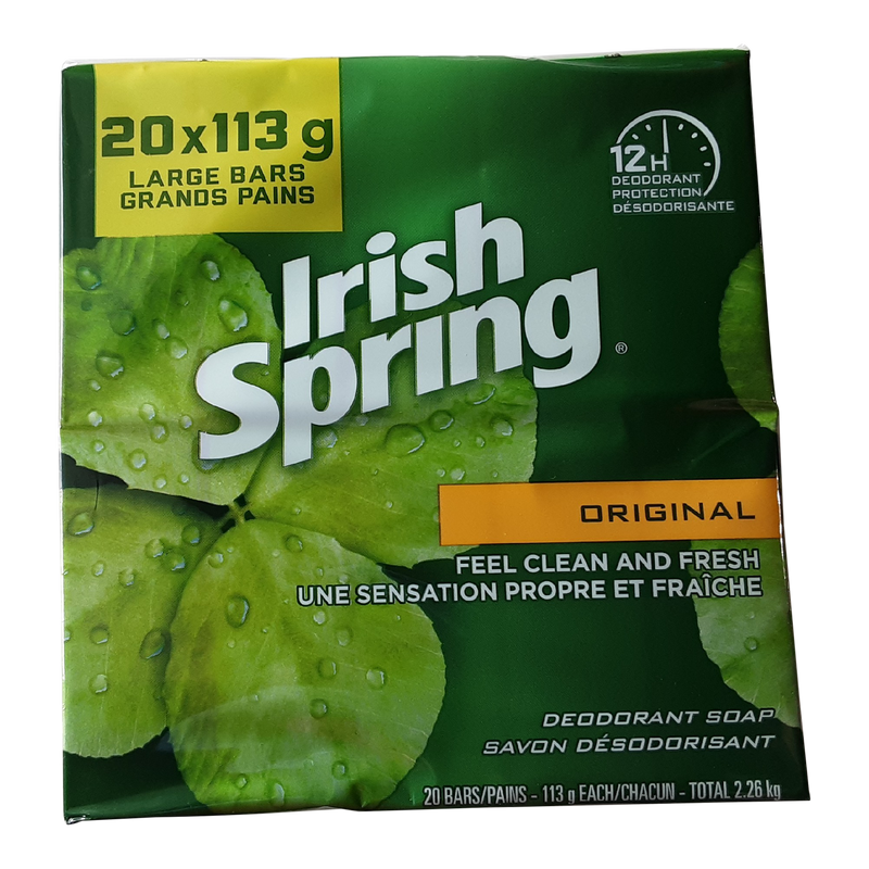 IRISHSPRING BAR SOAP 20`S [20 EA]