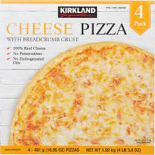 KIRKLAND CHEESE PIZZA 4/1.81 K [1.81 ea]