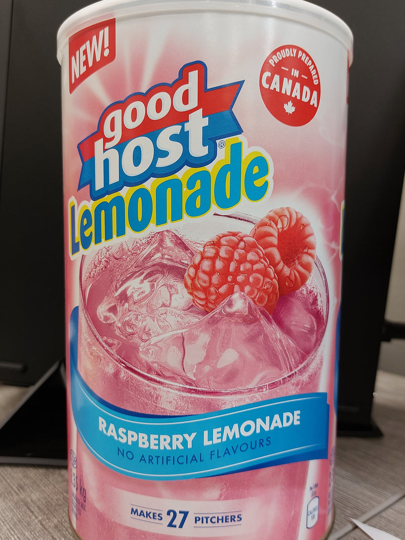 GOOD HOST RASPBERRY LEMONADE CRYSTALS 2.35kg