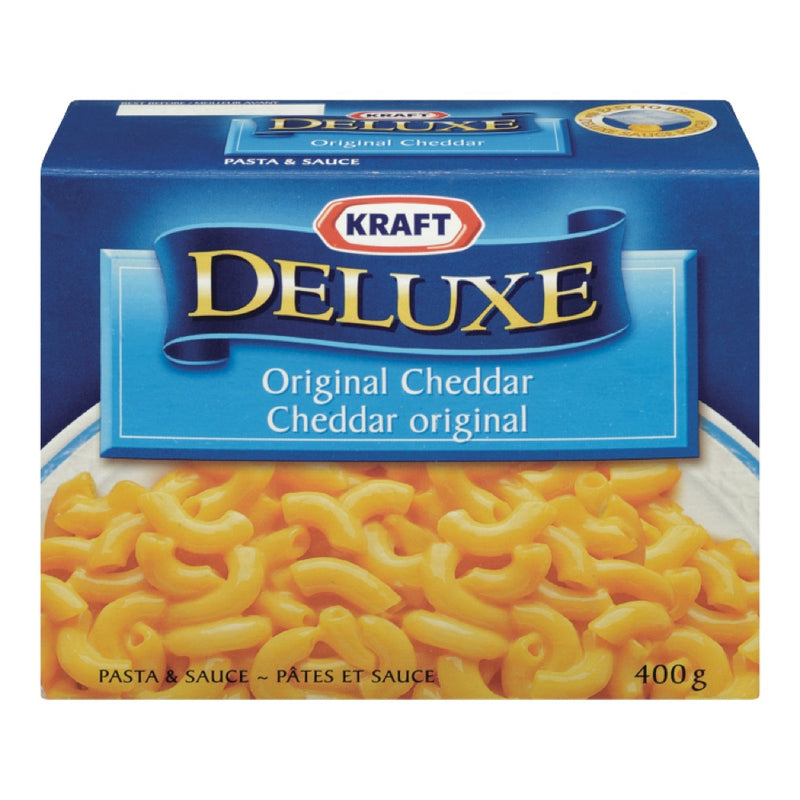 KRAFT DELUXE ORG CHEDDAR [400 g]