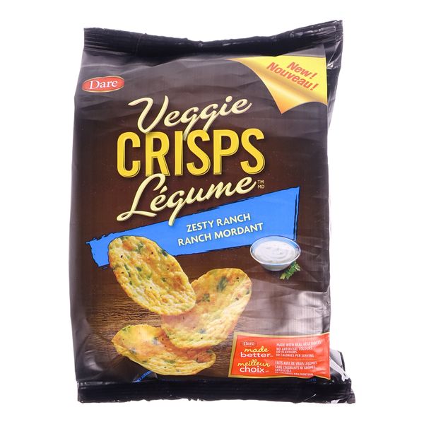 DARE VEGGIE CRISPS ZESTY RNCH [100 g]