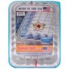HANDFOIL CAKE PANS W/BLUE LIDS [2 EA]