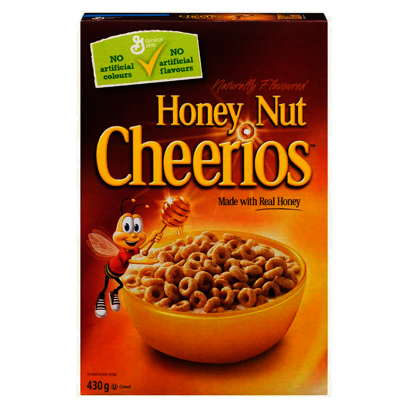 GENERAL MILLS HONEYNUT CHEERIO [430 g]