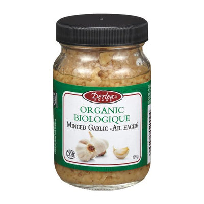 DERLEA ORGANIC GARLIC CHOPPED [125 g]