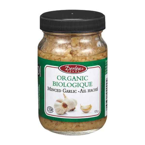 DERLEA ORGANIC GARLIC CHOPPED [125 g]