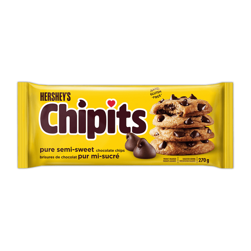 HERSHEY`S CHIPITS SEMI SWEET [270 g]