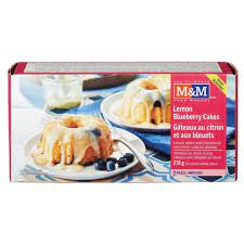 M&M Lemon Blueberry Cakes 270 [270 g]