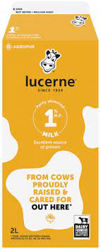 LUCERNE 1% MILK 2L [2 l]
