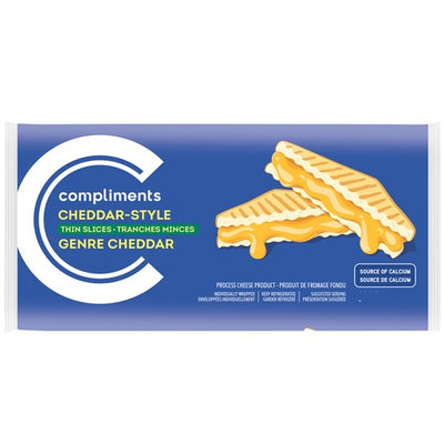 COMP CHED PROCESS CHEESE SLICE [400 g]
