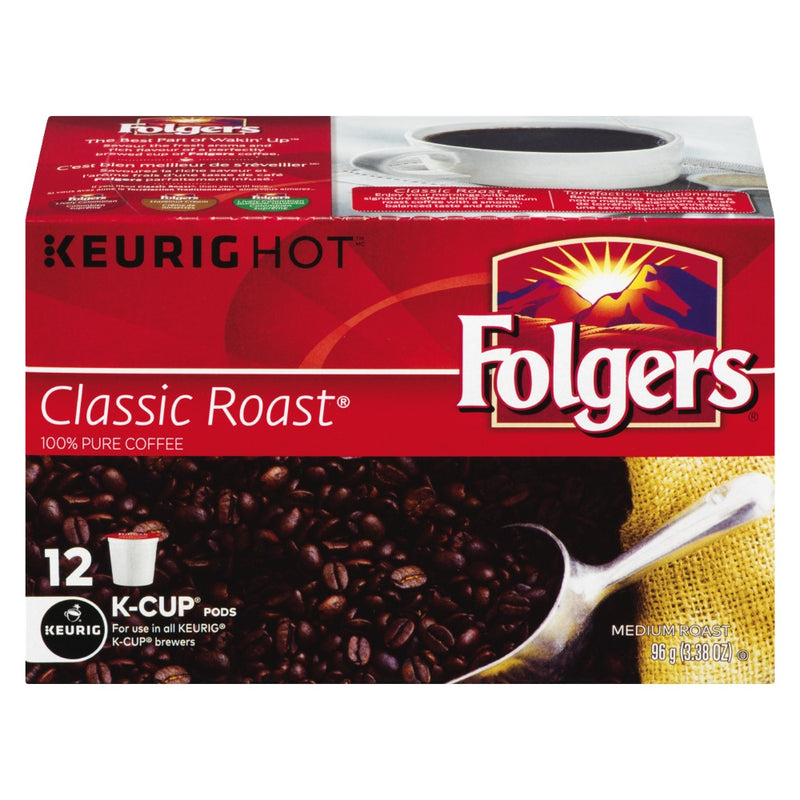 FOLGERS GOURMET K CUP CLASSIC [12 EA]
