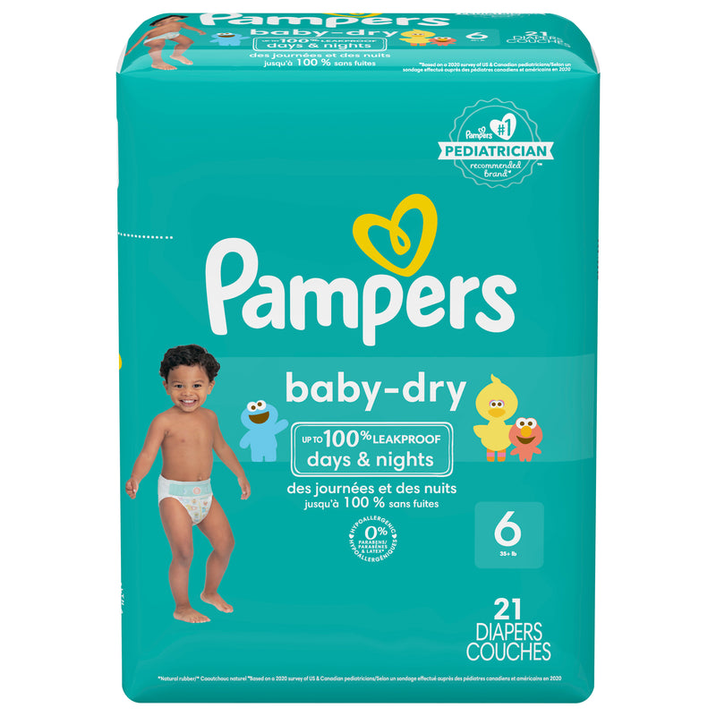 PAMPERS BABY DRY SIZE 6 [21 pcs]