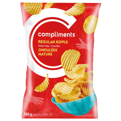COMP RIPPLE REG  POTATO CHIPS [200 g]