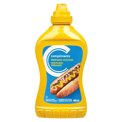 COMPLIMENTS YELLOW MUSTARD [400 ml]